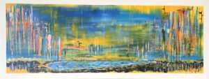My work 1700 x 500 acrylic on canvas