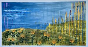 My work 2000 x 1000 acrylic on canvas